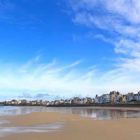 Saint Malo, Le Pont, Maison Plage A 100M Villa Eksteriør billede