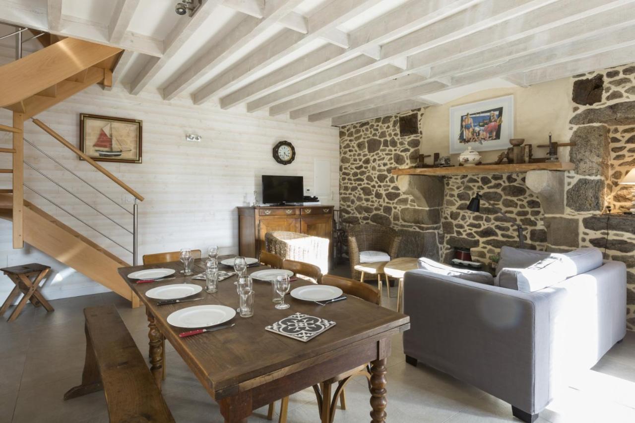 Saint Malo, Le Pont, Maison Plage A 100M Villa Eksteriør billede