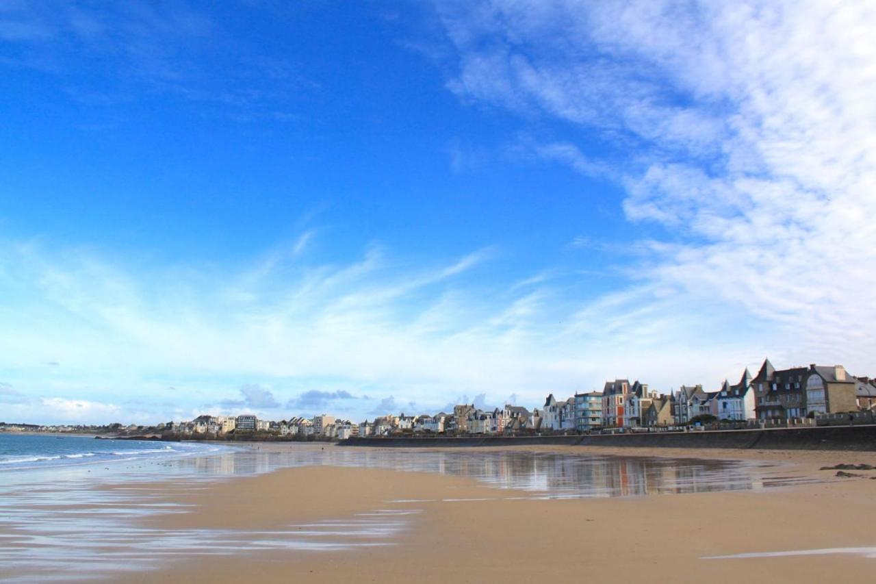 Saint Malo, Le Pont, Maison Plage A 100M Villa Eksteriør billede