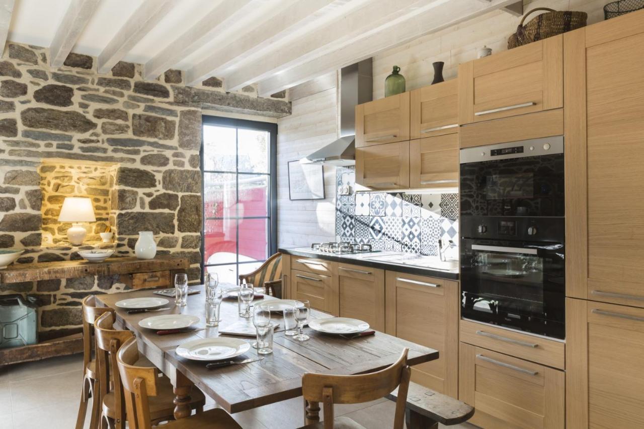 Saint Malo, Le Pont, Maison Plage A 100M Villa Eksteriør billede